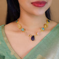 Eminent 9 Stone Neckpiece | Yavira Jewelry